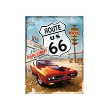 Route 66 Red Car