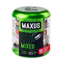 Презервативы в кейсе Maxus Mixed 15шт