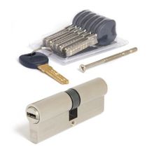 Цилиндр для замка ключ   ключ Apecs Premier CD-80-NI никель