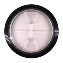 Maritim Лючок инспекционный водонепроницаемый 17571 258 мм черный с прозрачной крышкой