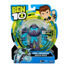 Ben10 Ben 10 Фигурка 12.5 см, Шок Рок (омни-усиленный) 76115