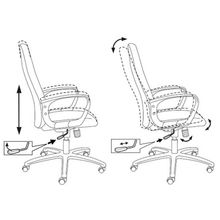 Бюрократ офисное CH-808AXSN TW-11 черное