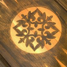 Нарды резные "Мост Русский"