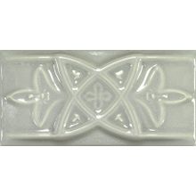 Бордюр Amadis Fine Tiles Antique Crackle Cenefa Relieve Greengreycrack 75х150