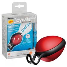 Красный вагинальный шарик со смещенным центром тяжести Joyballs Secret (69208)