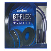 Наушники полноразмерные беспроводные Perfeo FLEX (встроенный микрофон) черные