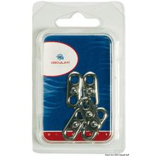 Osculati Loxx male snap fasteners + plate Blister N. 5, 10.443.50