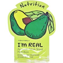 Tony Moly I’m Real Avocado Mask Sheet Nutrition 1 тканевая маска