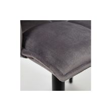 Tetchair Кресло SASKIA (mod. 8283), серый (G-062-40) черный