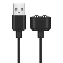 Satisfyer Черный магнитный кабель для зарядки Satisfyer USB Charging Cable (черный)