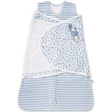 Нева Бэби Angel Enveloper Swaddle Жирафенок Уго голубой