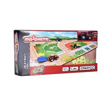 Игровой набор MAJORETTE 2056413 Коврик Creatix Farm, 1 машинка