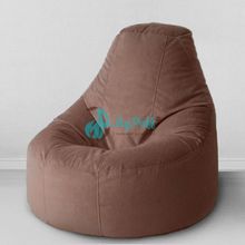 MyPuff кресло пуф Люкс Шоколад, размер Комфорт, мебельная ткань: bn_427