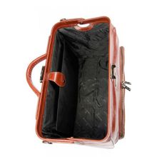 Саквояж Vip Collection 108073 коньяк