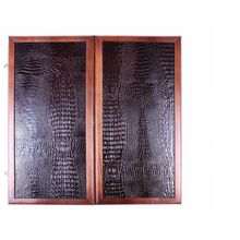 Нарды кожаные "Аллигатор" малые