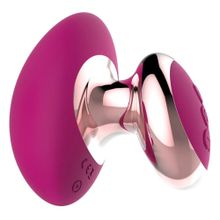 Ярко-розовый вибромассажер Couples Choice Massager