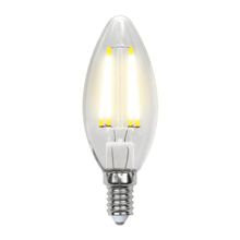 Uniel Лампа светодиодная филаментная Uniel E14 7,5W 4000K прозрачная LED-C35-7,5W NW E14 CL GLA01TR UL-00003247 ID - 255376