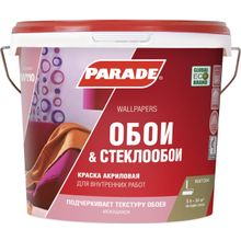 Parade W110 Обои & Стеклообои 5 л белая