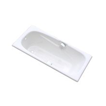 Ванна чугунная 180x80 c ручками, глубокая, Goldmann