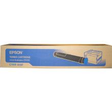 Тонер epson aculaser c9100 голубой c13s050197