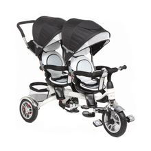 Capella трехколесный для двойни Twin trike 360 Graphite