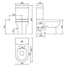 Creavit Унитаз Vitroya VT361