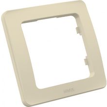 ХЕГЕЛЬ Мастер P401-01 рамка одноместная горизонтальная слоновая кость   HEGEL Master P401-01 рамка 1 постовая горизонтальная слоновая кость