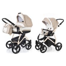 Коляска 2 в 1 Esspero Newborn Lux (шасси Beige) - Khakki Lux