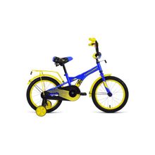 Детский велосипед FORWARD Crocky 18 синий желтый (2020)