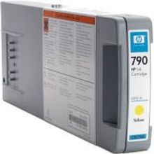 Картридж HP №790, CB274A Yellow (жёлтый, 1000 мл.) для Designjet 9000s, 10000s