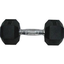 Гантели обрезиненные FLEXTER с хром. ручкой 12кг (FL92022)