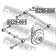 Болт С Эксцентриком Nissan Sunny B14 1994.01-1999.08 [Jp] Febest арт. 0229001