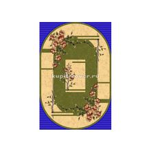 Люберецкий ковер Супер акварель 98501-11 овал, 1.5 x 3