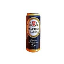 Пиво Мартенс Экстра, 0.500 л., 7.0%, фильтрованное, светлое, железная банка, 24