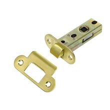 Защелка дверная межкомнатная PUERTO INL 4-45 SB овальн планка,лат.мат