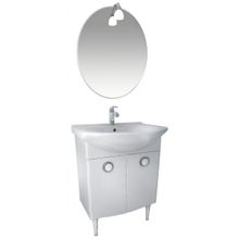 Triton Мебель для ванной Лира 55 с дверцами