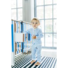 Lucky child Штанишки "Кролики" А1-111 голуб