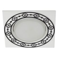ЭРА Точечный светильник ЭРА KL78 WH BK Б0037367 ID - 253090