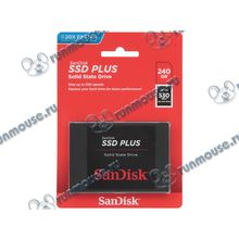SSD диск 240ГБ 2.5" SanDisk "SSD Plus" SDSSDA-240G-G26 (SATA III) (ret) [133925]