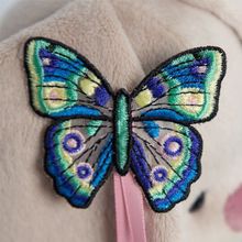 Мягкая игрушка BUDI BASA SidS-267 Зайка Ми в зелёном платье с бабочкой 18см