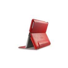 Кожаный чехол для iPad 2 SGP Leather Case Leinwand Series Dante Red (SGP07824)
