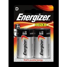 Батарейка Energizer MAX LR20 BL2