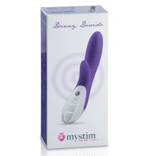 MyStim Фиолетовый вибратор Mystim Danny Divido - 27 см. (фиолетовый)