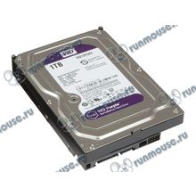 Жесткий диск 1000ГБ Western Digital "Purple WD10PURZ", 5400об. мин., 64МБ (SATA III) (oem) [140525]