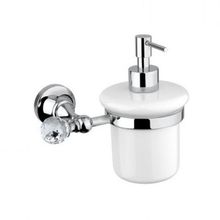 Дозатор жидкого мыла Cezares Olimp (OLIMP-SOI-01-Sw) хром Swarovski