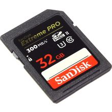 Карта памяти   SanDisk Extreme Pro   SDSDXPK-032G-GN4IN   SDHC Memory Card  32Gb  UHS-II  U3