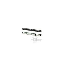 Hyperline PP2-19-24-8P8C-C5e-110D Патч-панель 19", 1U, 24 портов RJ-45, категория 5e, Dual IDC