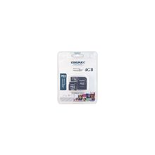 Kingmax micro SDHC Card 4GB Class 4 + 2 adapters