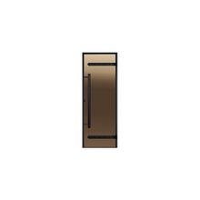 Дверь стеклянная Harvia Legend 7x19, сосна, бронза