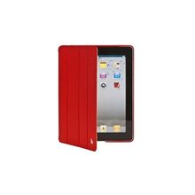 Чехол Jisoncase Executive для iPad 4  3  2 Красный